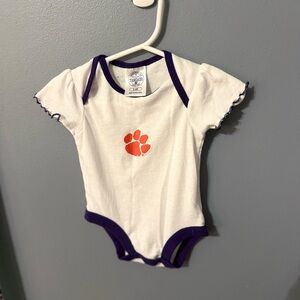Clemson University Onesie-3/6 month